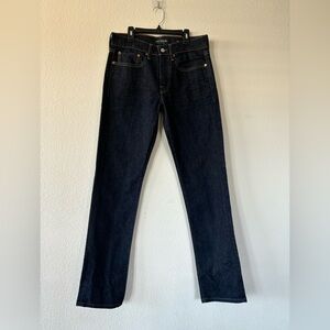 Lucky Brand Men's Dark Blue Straight Jeans